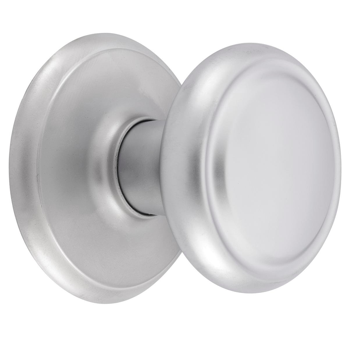 Gainsborough Classic Passage Knobset - 90mm - Aluminium - Satin Chrome - SuperSaverAU - view 1