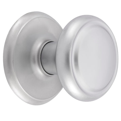 Gainsborough Classic Passage Knobset - 90mm - Aluminium - Satin Chrome - SuperSaverAU - view 1
