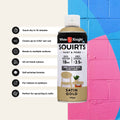 White Knight Squirts Gold Satin Spray Paint 310g Solvent Based Durable - SuperSaverAU - view 5