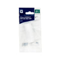 Windoware 25mm White Spring Fit Curtain Rod End - 1 Pack - Screw-Free Installation - Strong Spring Action - SuperSaverAU - view 3