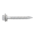 Buildex 12G x 45mm Class 3 Roofing Screws with Seal, Type 17 Hex Head - 50 Pack