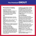 Maxisil 2kg White Coloured Grout Stain & Mould Resistant