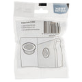 Taskmaster 53mm White Plastic Cabinet Ventilator 2 Pack