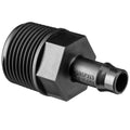 Pope 13mm Tail x 25mm BSP Male Director 5 Pack - Black Poly, 1000kPa Irrigation