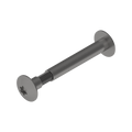Vuepro Concealed Thread Bolt - 150mm - Zinc Nickel Coated - Heavy Duty - SuperSaverAU - view 3