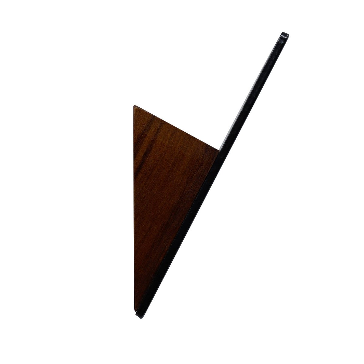 Adoored Black Wedge Deco Hook - 35mm x 115mm x 40mm - Easy Installation - SuperSaverAU - view 2