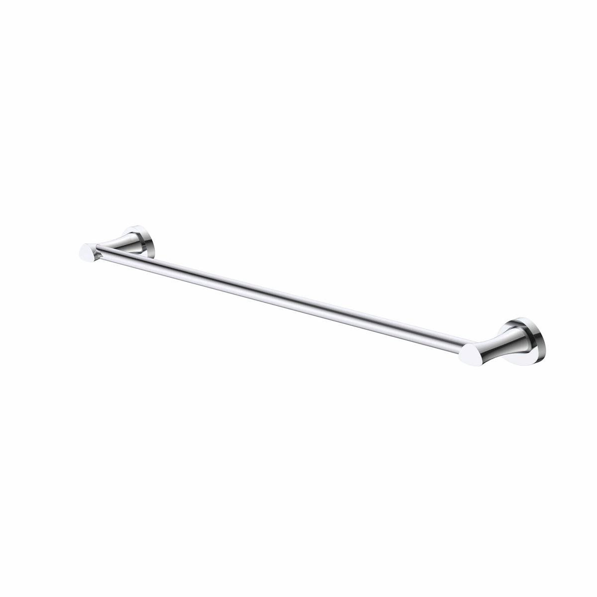 Caroma 600mm Towel Rail - Polished Chrome - Brass - Elegant Design - SuperSaverAU - view 1