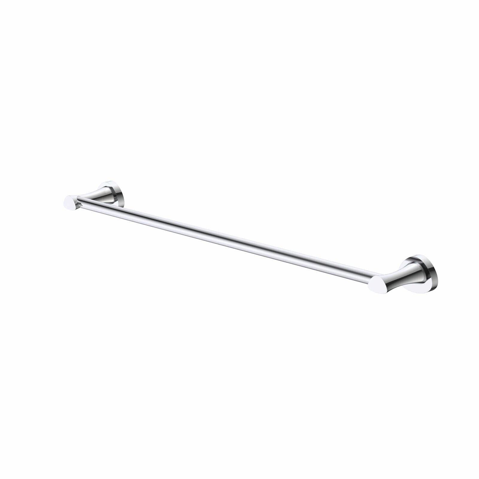 Caroma Acacia 600mm Single Towel Rail - Polished Chrome Brass
