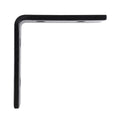 Carinya Heavy Duty Angle Bracket 100mm x 100mm x 40mm - Black - 300kg Capacity - SuperSaverAU - view 2