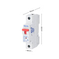 DETA 40A Miniature Circuit Breaker - 10kA Short Circuit Capacity - 1 Pole - 18mm - SuperSaverAU - view 3