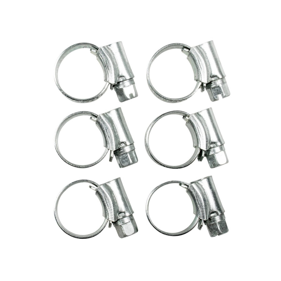 Jflex Hose Clamp 6 Pack - 11-16mm - Zinc-Plated - Durable Fastening - SuperSaverAU - view 1