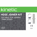 Kinetic 19mm Hose Joiner Kit - Coupler + Hose Clamps - Durable Design - SuperSaverAU - view 2