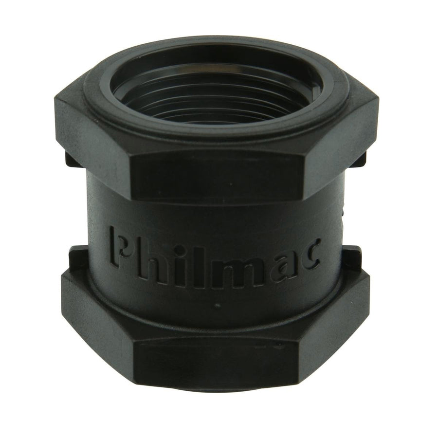 Philmac 1 Inch BSP Thread Pipe Socket - Polypropylene - High Performance - SuperSaverAU - view 1