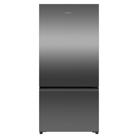Fisher & Paykel Series 5 515L Bottom Mount Fridge - Black Stainless Steel, 6 Star Energy - RF505BRNB1