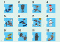 LEGO 75056 Star Wars Advent Calendar - Hoth Holiday Fun - SuperSaverAU - view 1