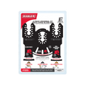 Diablo Multi Tool Blade Set - 3 Piece Bi-Metal Universal - 139.7mm x 215mm - Durable Cutting Edges - SuperSaverAU - view 1