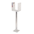 Pryda Full Stirrup Post Anchor 300x90mm M10 - Galvanised Steel - Durable - SuperSaverAU - view 1