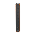 Jackson Rugged Plus 6 Outlet Powerboard 240V 10A 2m Lead with Switch and Surge Protection RUGP6OR