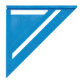 Empire 180mm Metric Polycast Rafter Square - Lightweight - Durable - Accurate - SuperSaverAU - view 1