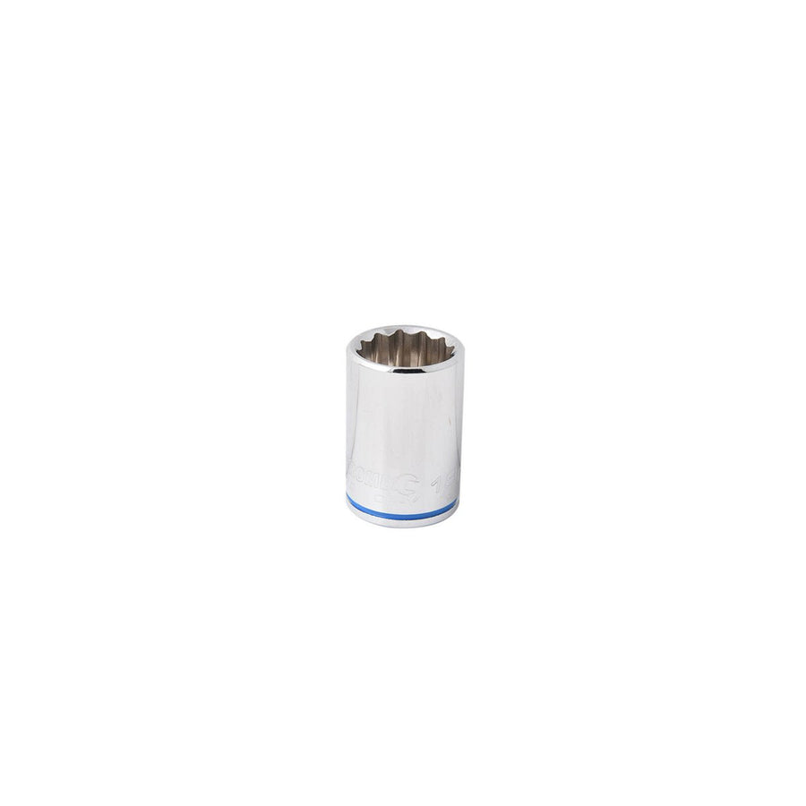 Kincrome Socket 18mm 1/2" Drive - Chrome Vanadium Steel - Mirror Polish - SuperSaverAU - view 1