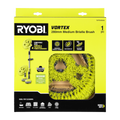 Ryobi Power Scrubber Brush - 280mm Medium Bristle - Effective Stain Removal - SuperSaverAU - view 2