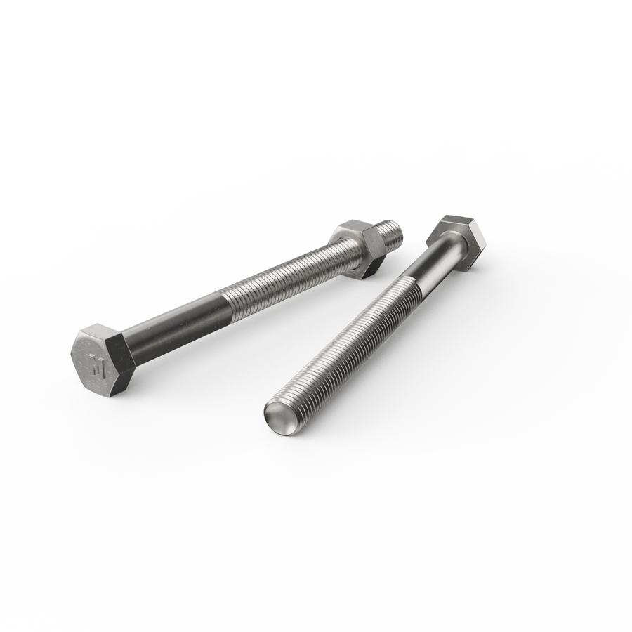 Zenith M10 x 120mm Stainless Steel 304 Hex Head Bolts & Nuts - SuperSaverAU - view 1