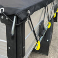 Lion 2 x 2.5m Heavy Duty Meshtech Cargo Net, Black, UV Coated Polyester, Suits Single Cab Ute or 8x6 Trailer