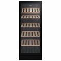Vintec 148 Bottle Wine Storage Cabinet - Black, Multi-Temp Zones, Right Hinge, Anti-UV Glass - VWM148SBA-R