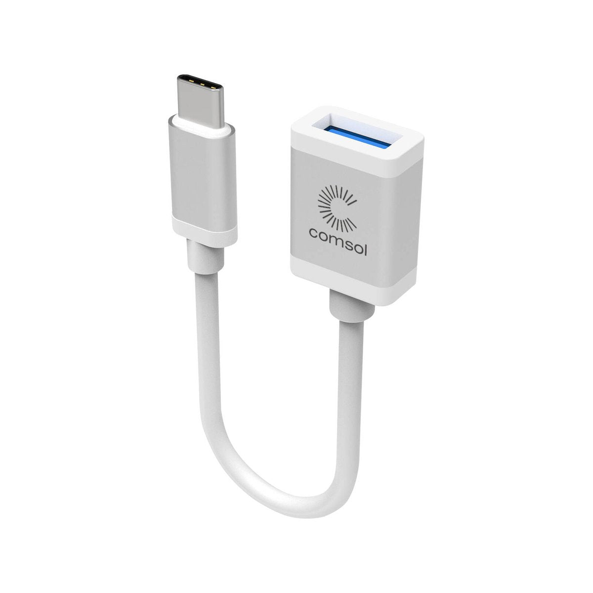 USB C Male to USB A 3.0 Female Adapter - 1 Pack - 5Gbps - Black - SuperSaverAU - view 3