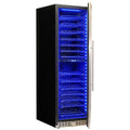 Schmick Upright Dual Zone Glass Door Wine Refrigerator - Stainless Steel - Front Venting - BD425D