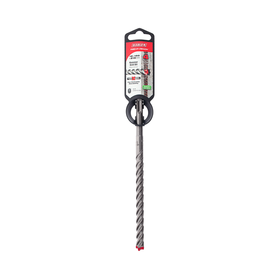 Diablo Rebar Demon SDS-Plus Hammer Drill 12 x 215mm - Durable Precision - SuperSaverAU - view 1