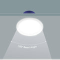 DETA 7W IP44 Tri-Colour Dimmable LED Downlight 240V Hardwired White Blue 10 Pack DET610P10