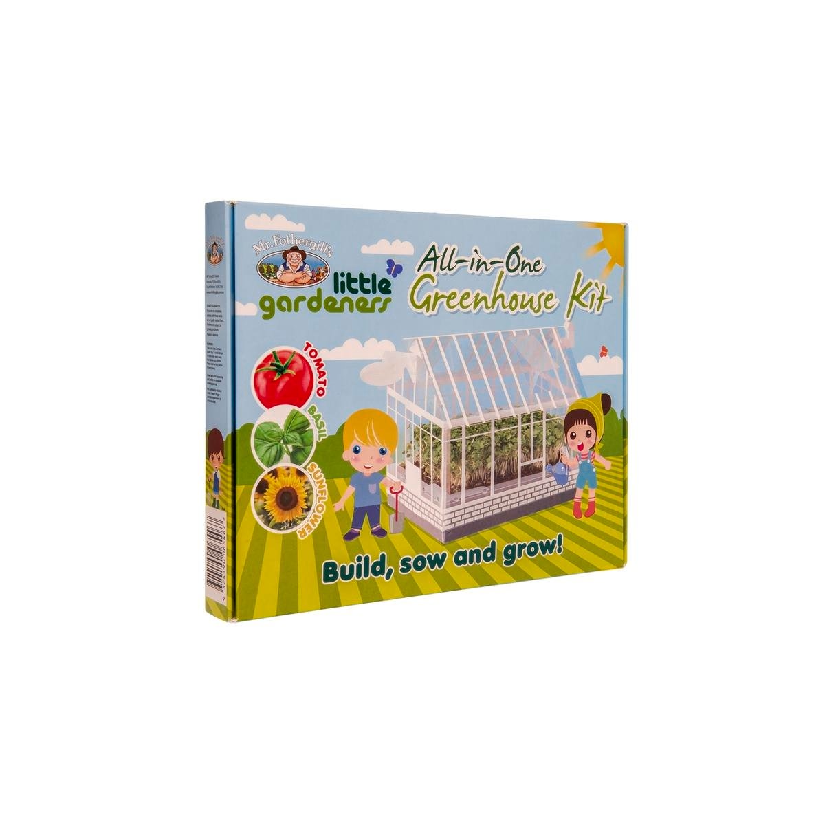 Mr Fothergill Mini Greenhouse Kit - 165mm x 210mm - Plastic - Kids Gardening - SuperSaverAU - view 1