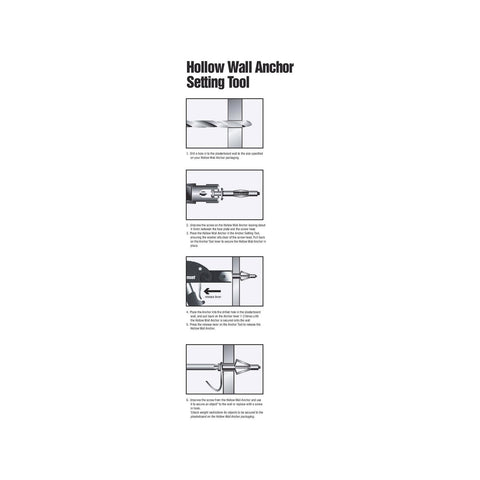 Ramset Hollow Wall Anchor Setting Tool - Metal