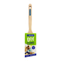 Pro Renovator Angled Trim Paint Brush 63mm Synthetic Filament Raw Timber Handle