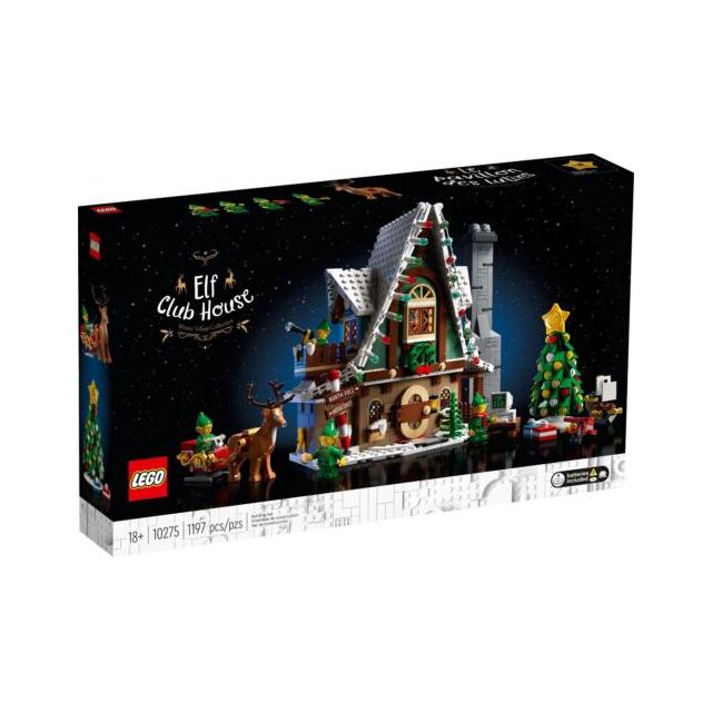LEGO 10275 Elf Club House Icons Winter Village Christmas XMAS Seasonal - SuperSaverAU - view 1