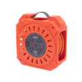 Click 20m Heavy Duty 4 Outlet Cable Reel - Orange and Grey - Safety Features - SuperSaverAU - view 1