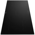 Omega 90cm ceramic cooktop - 5 zones, touch and slide controls, 2 DualZones, black glass - OCC905TZ