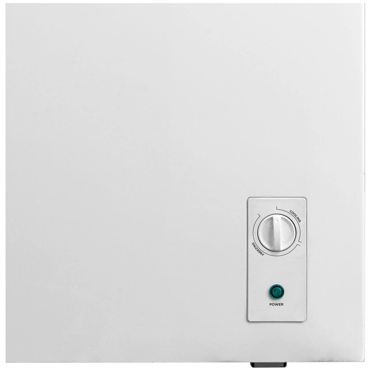 Mykin 198L hybrid chest fridge or freezer - white, top-opening, removable basket - MCF198W2