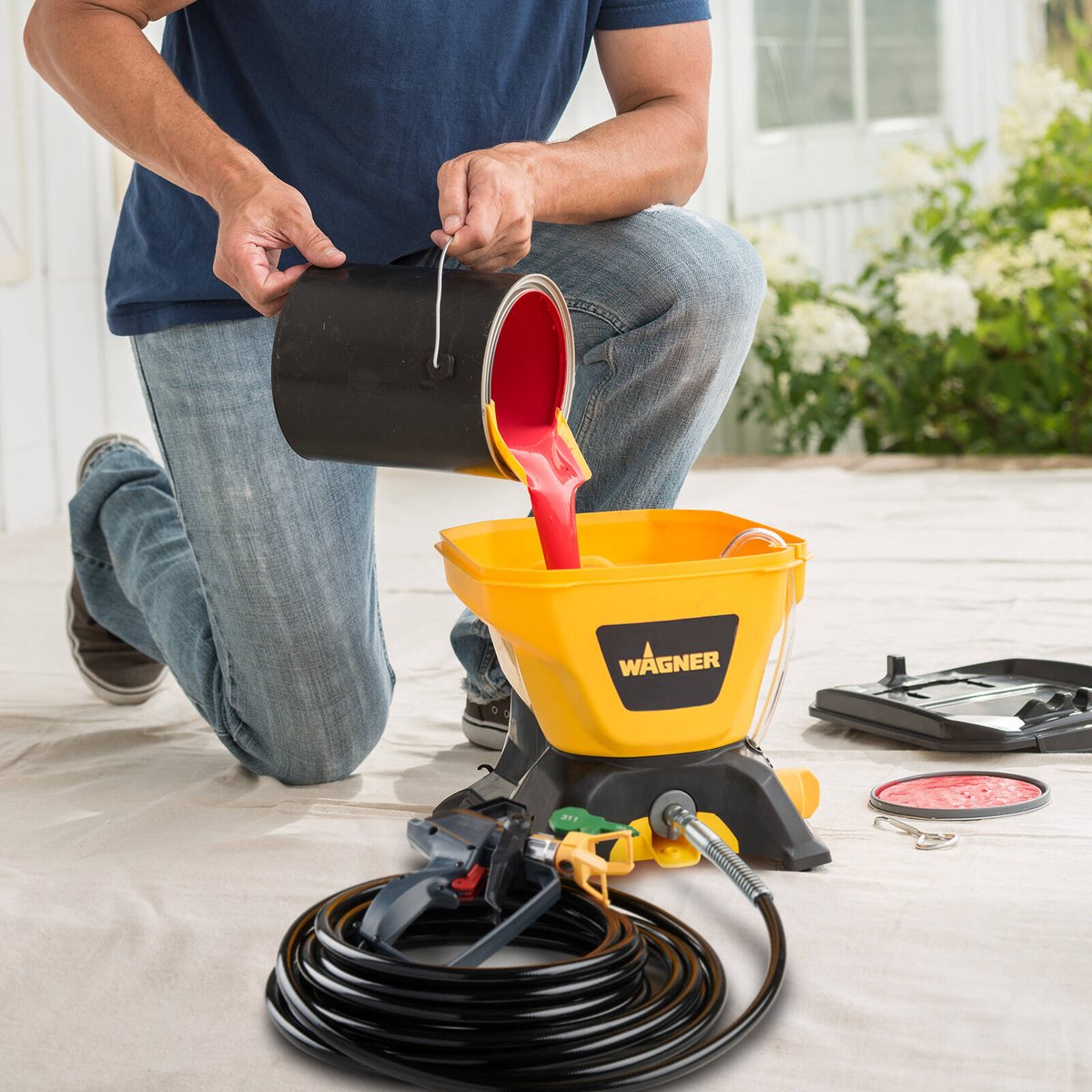 Wagner Control Pro 150 - 5.5L - High Grade Polypropylene - Less Overspray