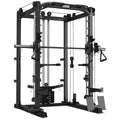 Cortex Six-in-One Power Rack - Smith and Cable Machine in Black - CSST-SM20