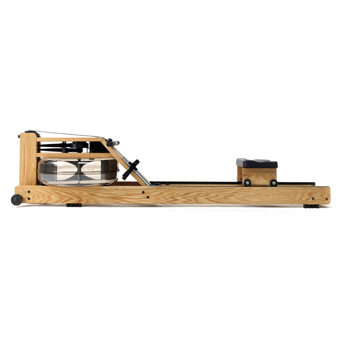 Waterrower oak rowing machine - S4 Performance Monitor - Appalachian hardwood - battery powered - WR-230