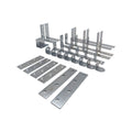 Syneco Angle Bracket Multi Pack - 38 Pieces - Rust-Resistant Steel - 135mm x 190mm x 30mm - SuperSaverAU - view 2
