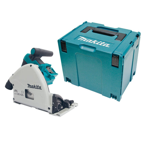 Makita 18Vx2 (36V) Brushless 165mm Plunge Cut Saw DSP600ZJ - Skin Only
