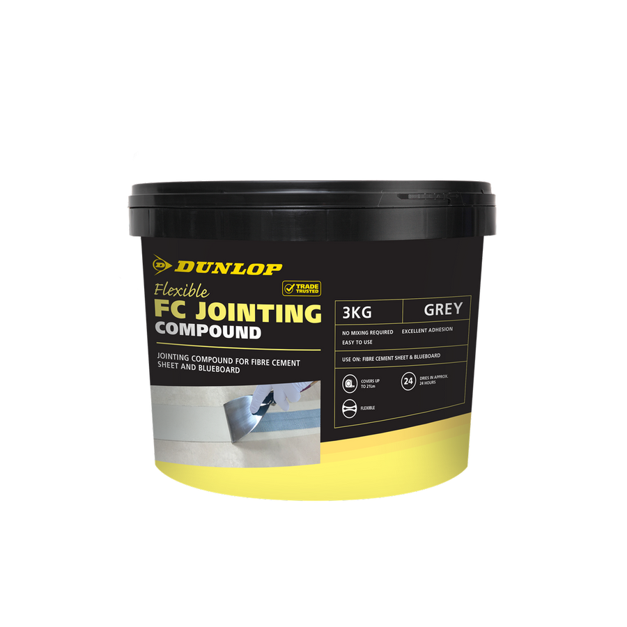 Dunlop Fibre Cement Jointing Compound - 3kg - Other - Flexible - SuperSaverAU - view 1