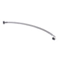 Kinetic 600mm Stainless Steel Flexible Braided Hose Bent Elbow Water Connector - Durable - Corrosion Resistant - SuperSaverAU - view 1