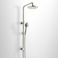 Rogerseller Tonic Dual Shower - 3 Star Water Rating, 9L/min - Brushed Nickel - 3506002807