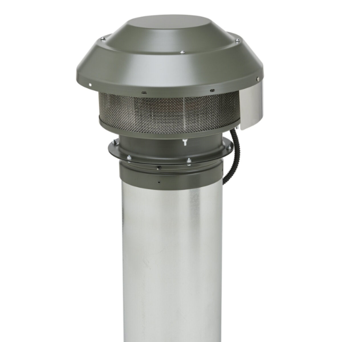 Schweigen Silent Twin Multi-Purpose Exhaust Vent - White, 850m³/h, Ecodrive Motor - BRB752PAK