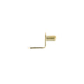 Taskmaster 6mm Pin Gold Plated Nickel Shelf Supports 12 Pack