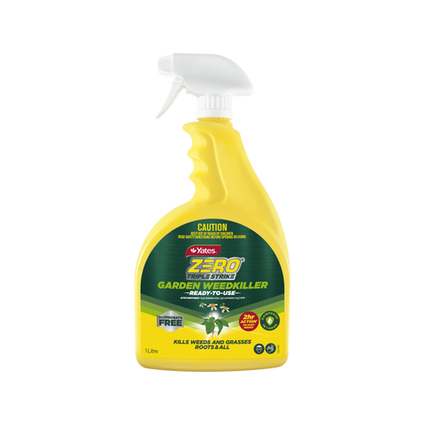 Yates Zero Ready to Use Triple Strike Garden Weedkiller 1L - Glyphosate-Free - Systemic Action - Fast Results - SuperSaverAU - view 1